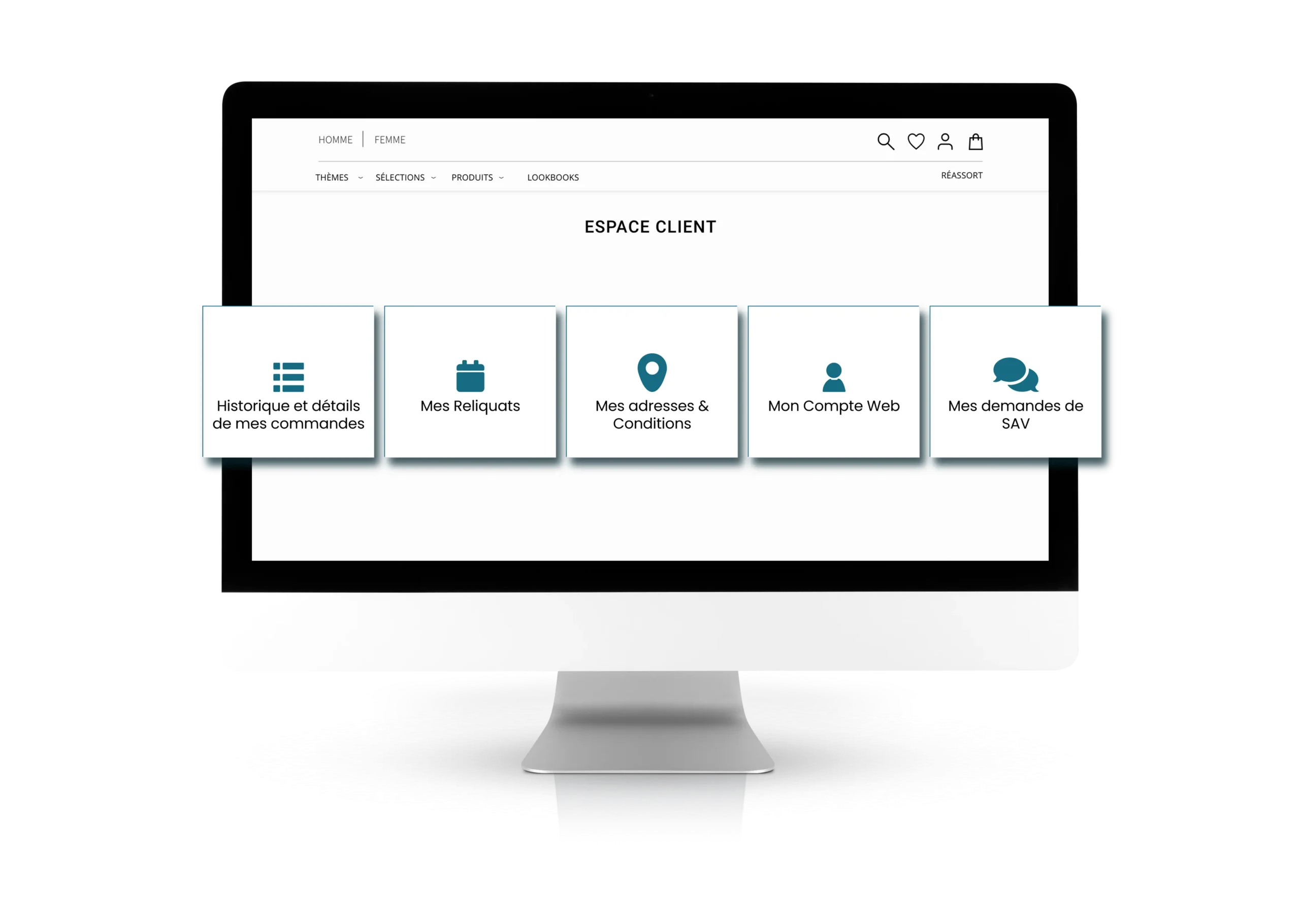 SCJ - Plateforme de services ecommerce BtoB Espace Client