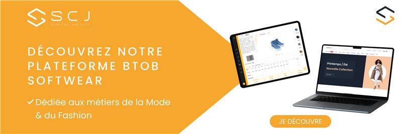 Découvrez notre plateforme Softwear by SCJ, la plateforme dédiée à l'activité commerciale wholesale des professionnels de la mode